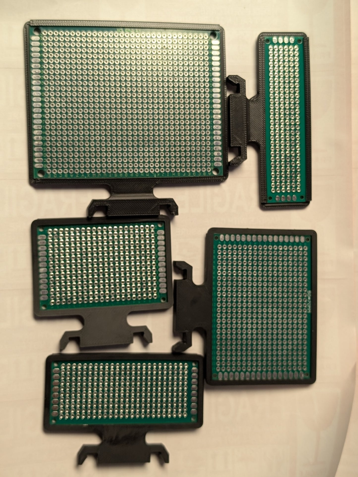 DIN Rail Proto Boards - Variety Pack