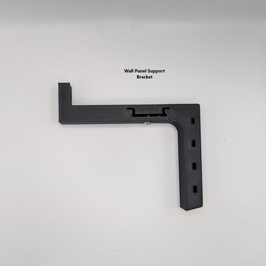 Wall Mounted DIN Rail Stand and PLC Trainer: Extra Wall Panel Support Bracket