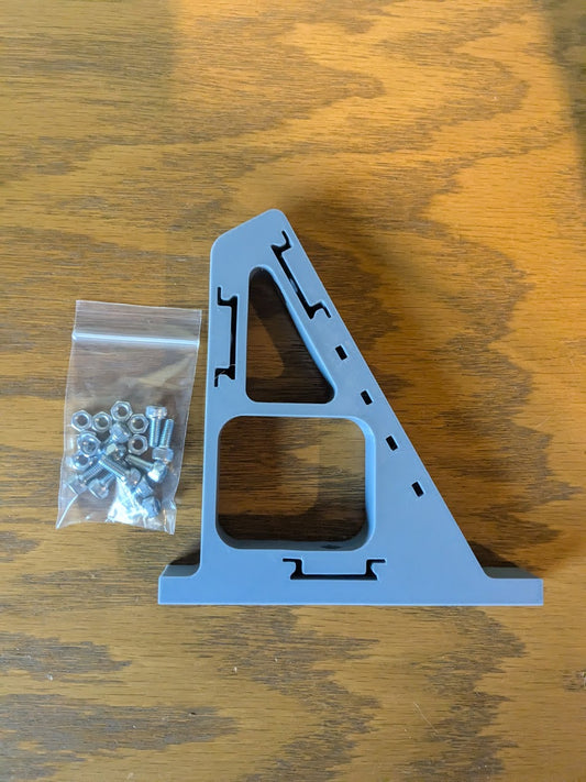 Desktop DIN Rail Stand and PLC Trainer: Extra Leg