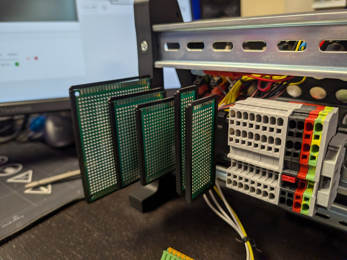 DIN Rail Proto Boards - Variety Pack